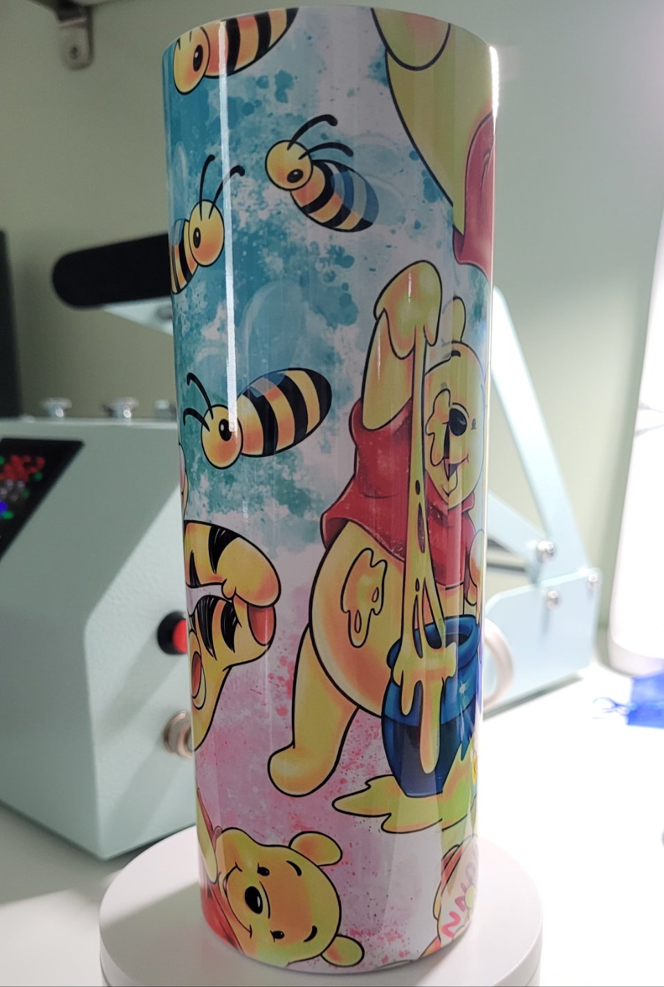 All over Winnie the pooh tumbler