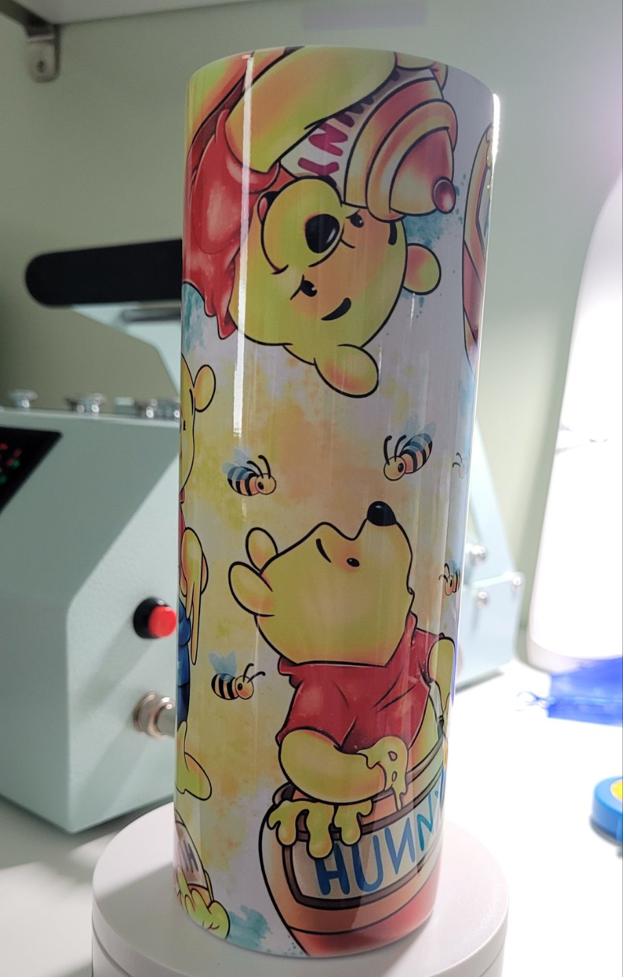 All over Winnie the pooh tumbler