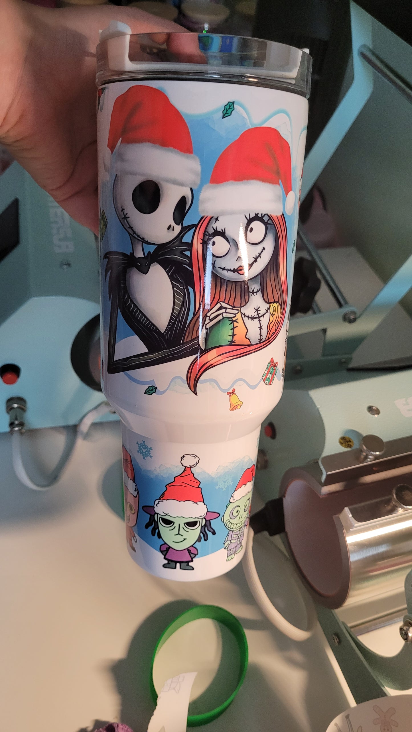 Jack and Sally Nightmare Before Christmas 40oz