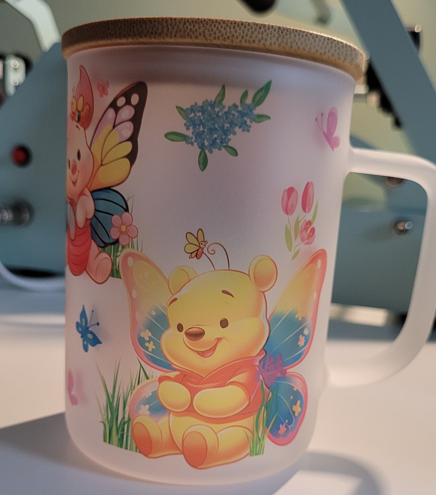 Winnie The Pooh & Friends 15oz Frosted Glass