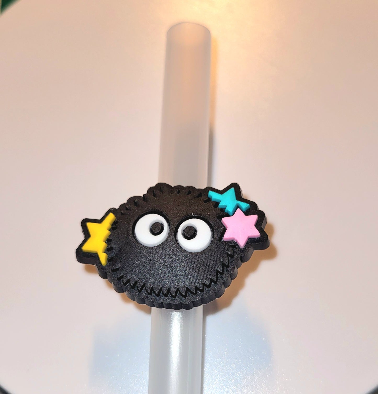 Soot ball straw topper