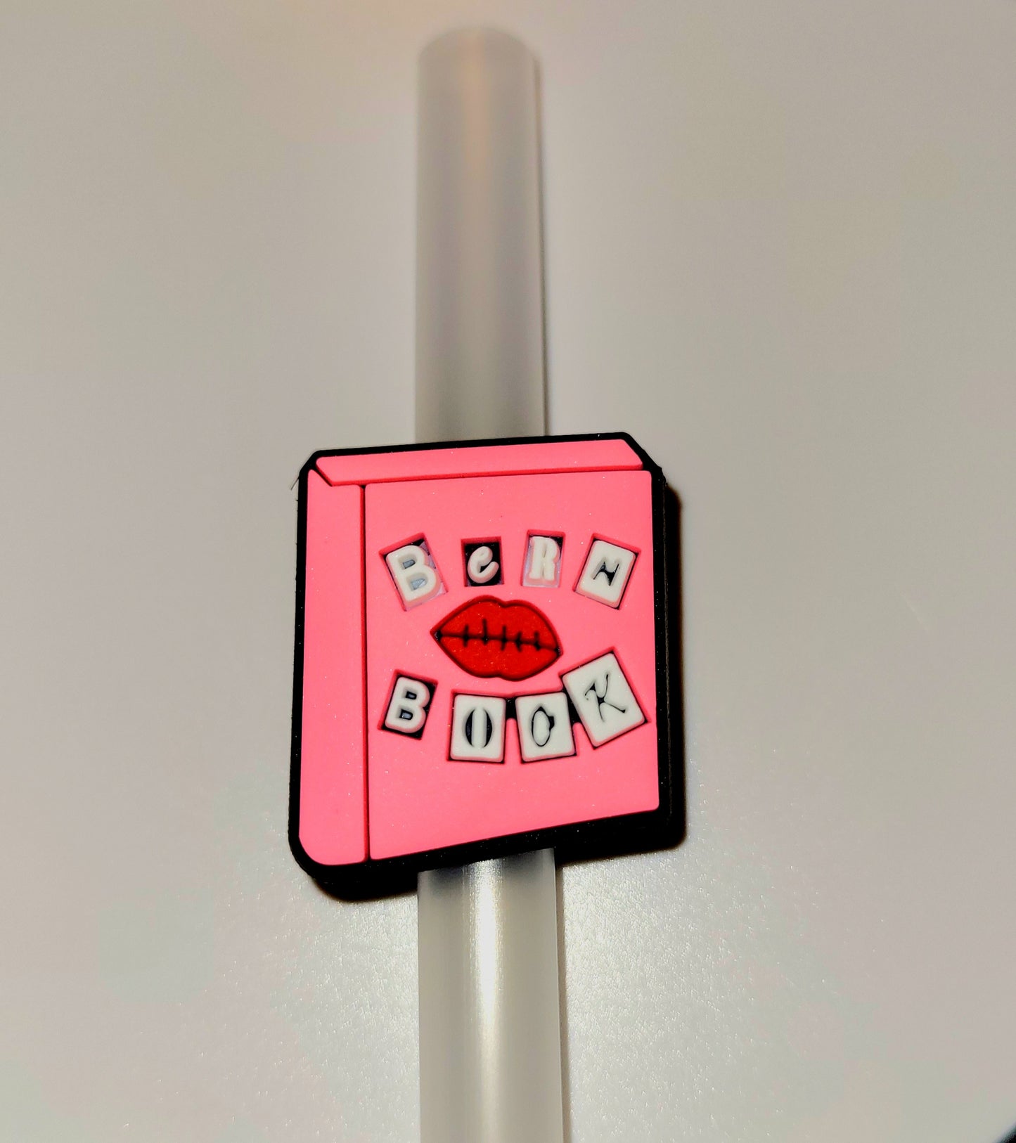 Mean Girls burn book straw topper