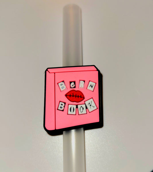 Mean Girls burn book straw topper