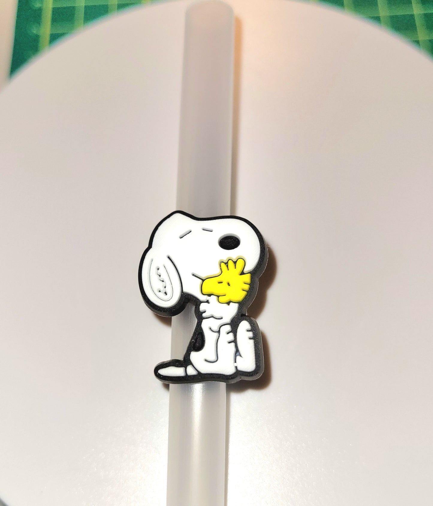 Snoopy straw topper