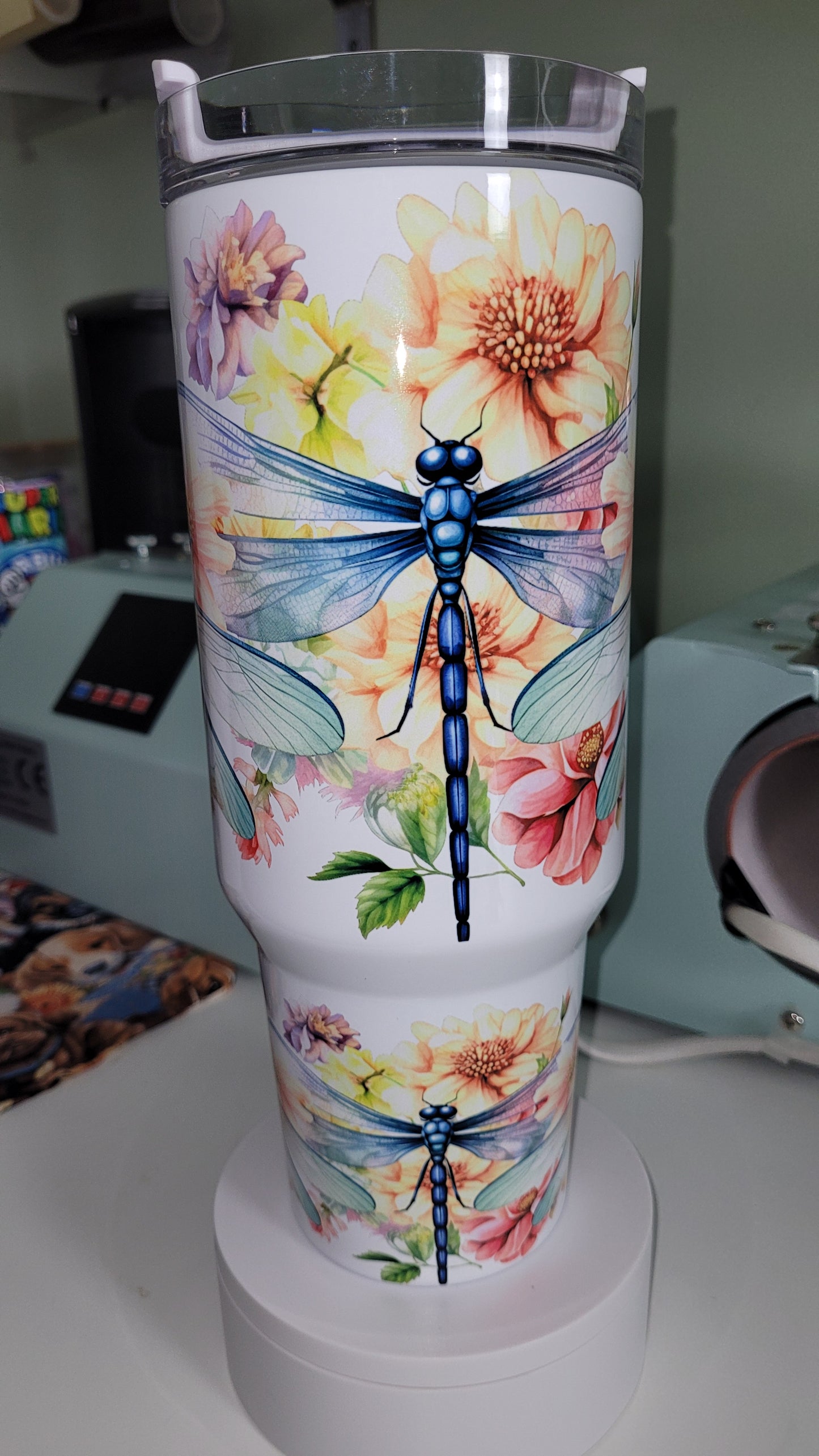 Dragonfly 40oz tumbler