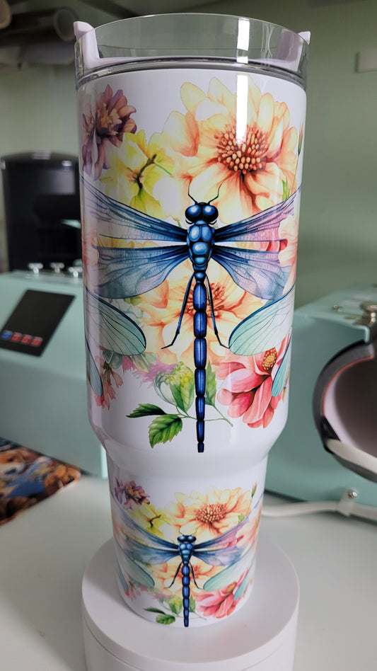 Dragonfly 40oz tumbler