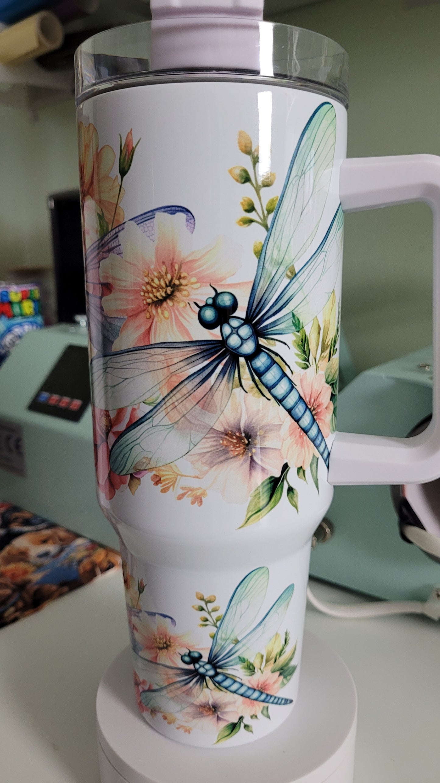 Dragonfly 40oz tumbler