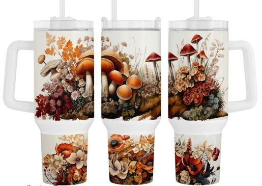 Mushrooms 40oz tumbler