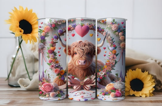 Highland Cow 20oz Tumbler