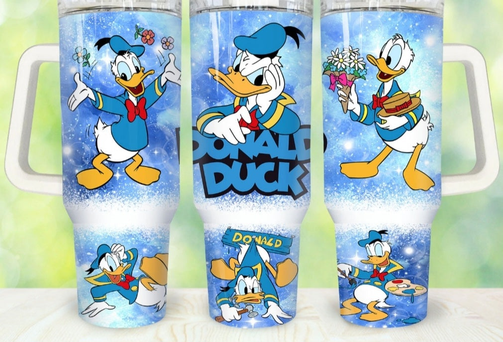 Donald Duck 40oz tumbler