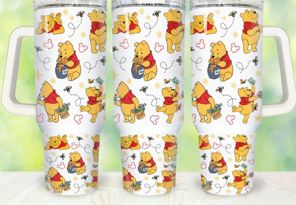 Winnie the Pooh 40oz tumbler