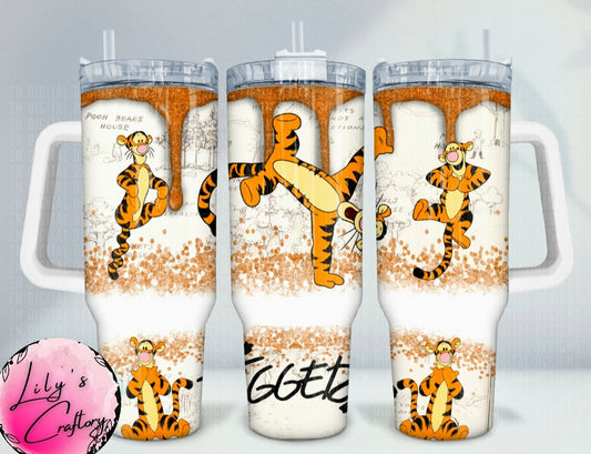 Tigger 40oz tumbler