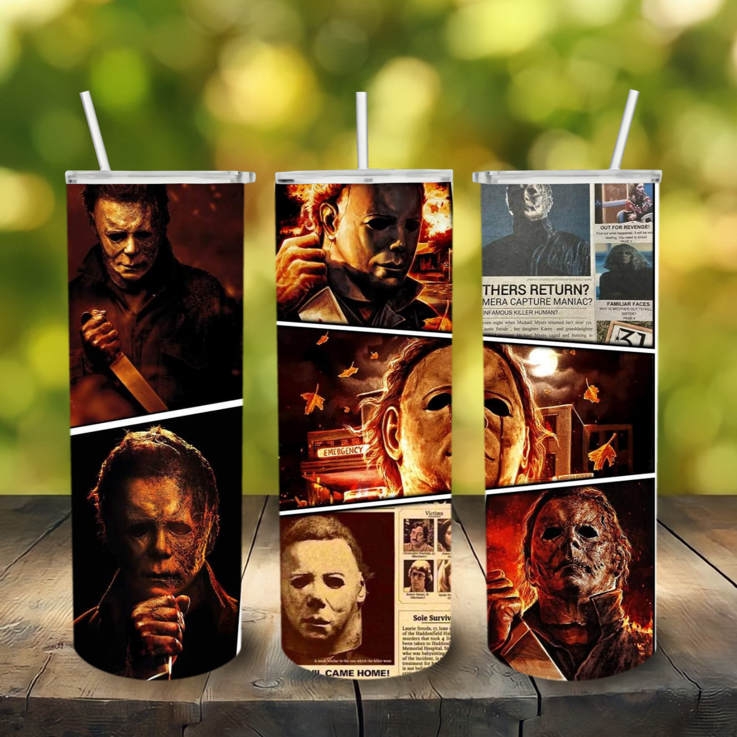 Michael Myers Tumbler