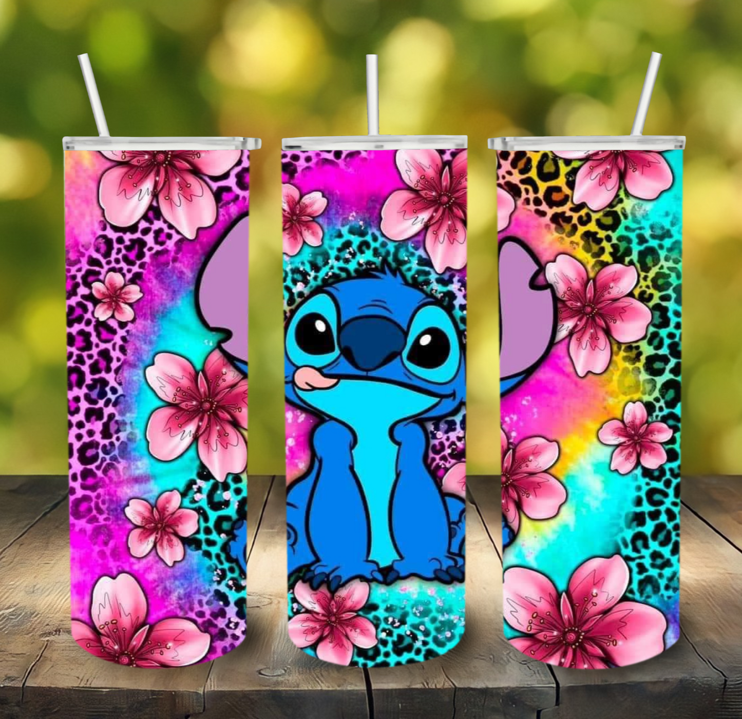 Flower Stitch tumbler