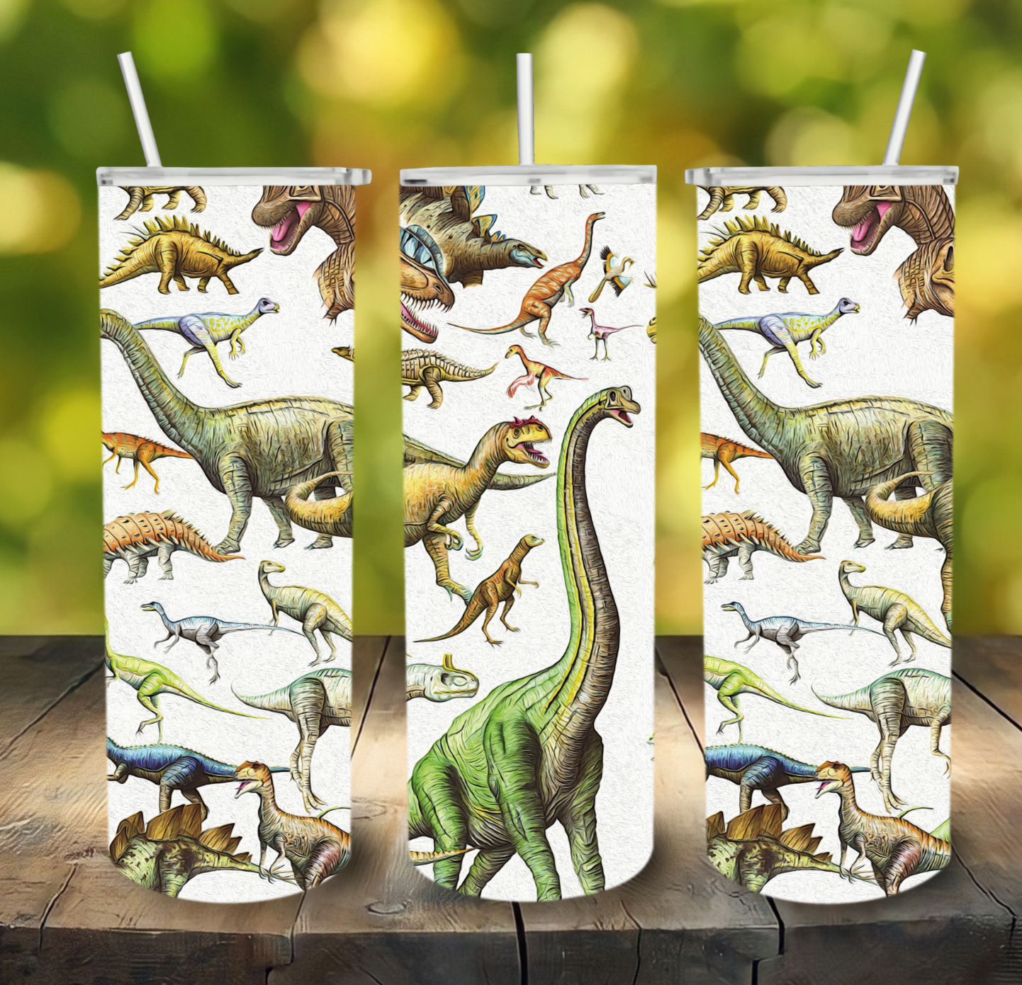 dinosaur tumbler