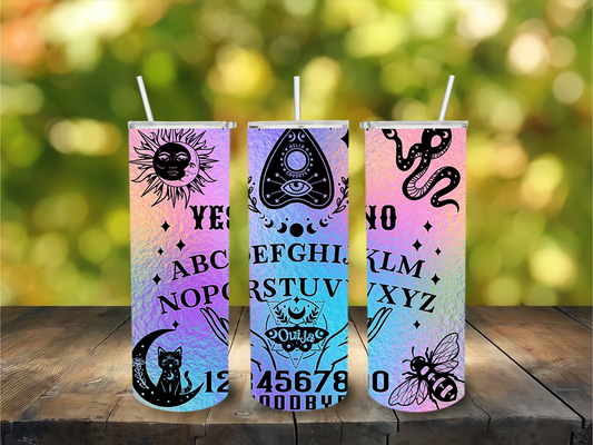 ouija board stainless steel tumbler