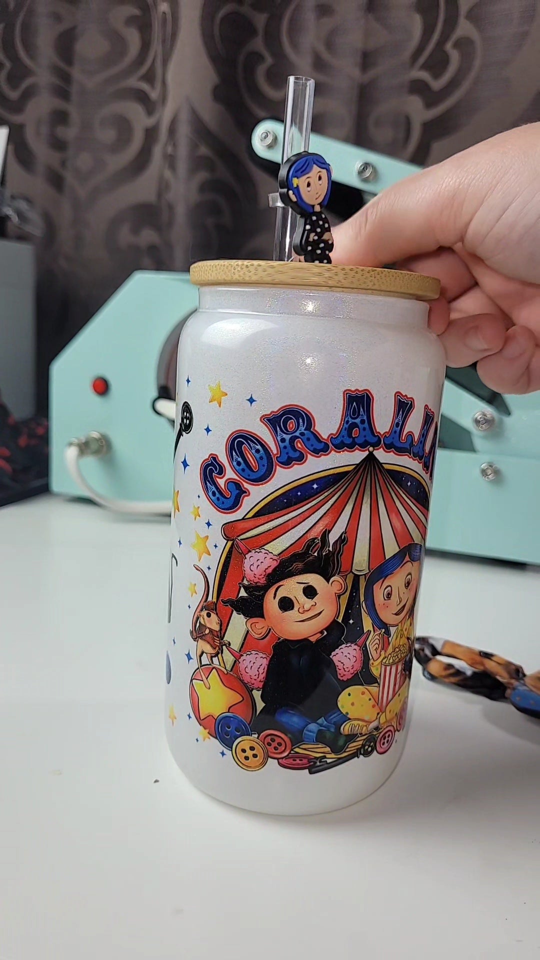 Coraline Glass Can