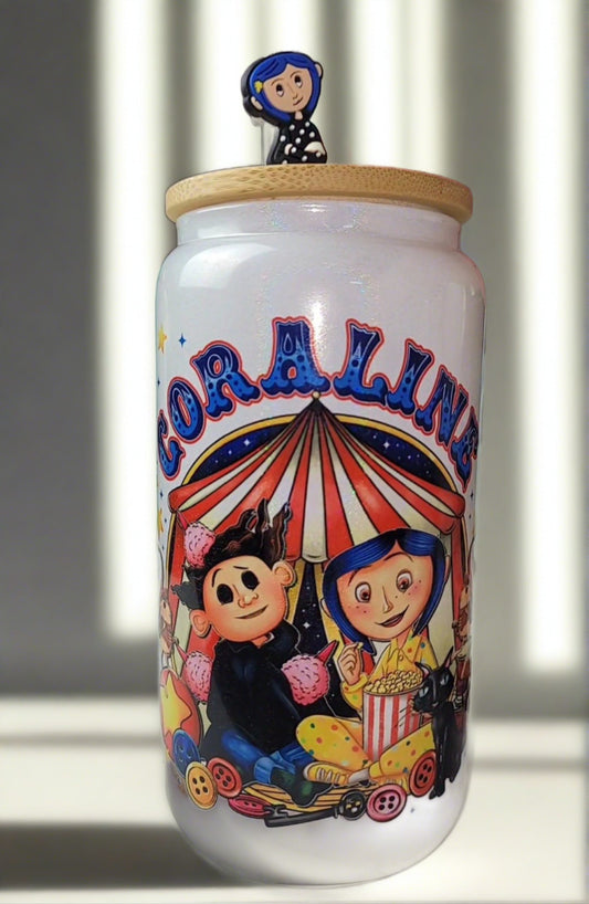 Coraline Glass Can