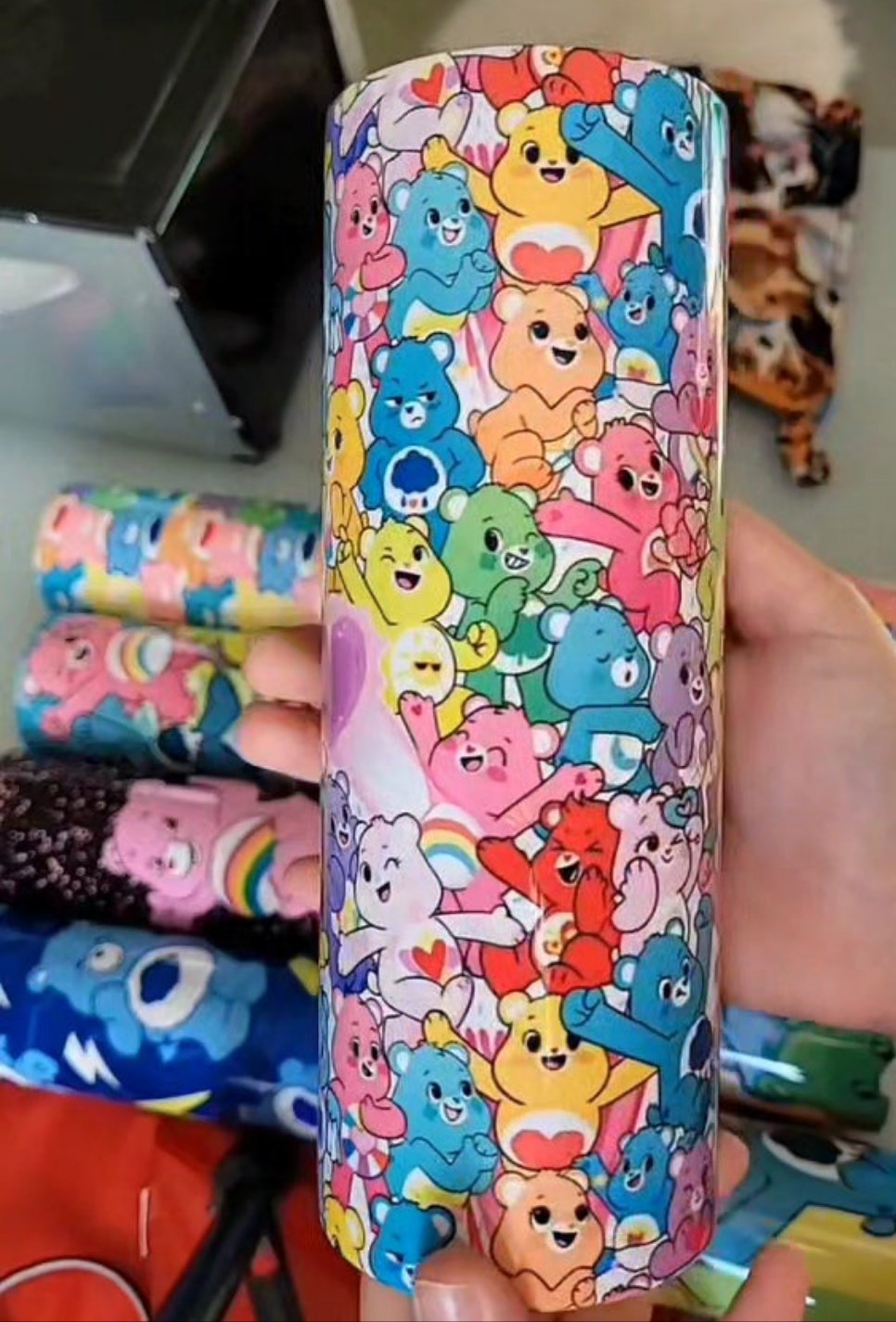 All Over Care Bear Tumbler