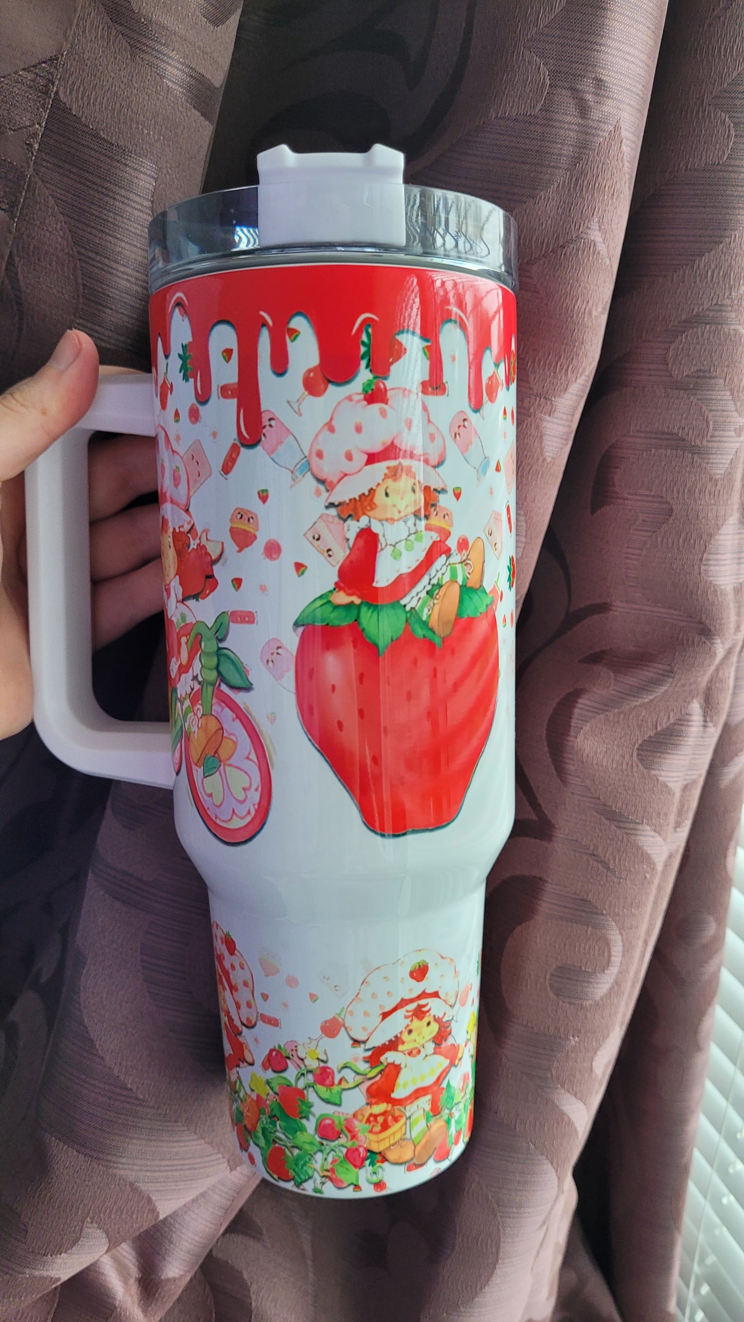 Strawberry Shortcake 80s 40oz tumbler