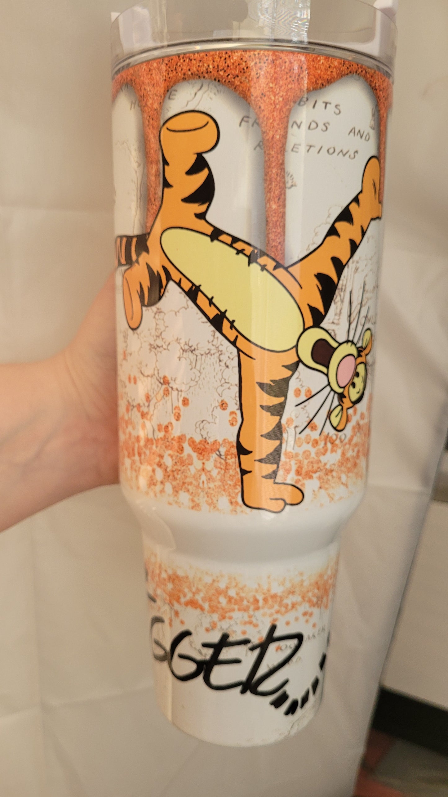 Tigger 40oz tumbler