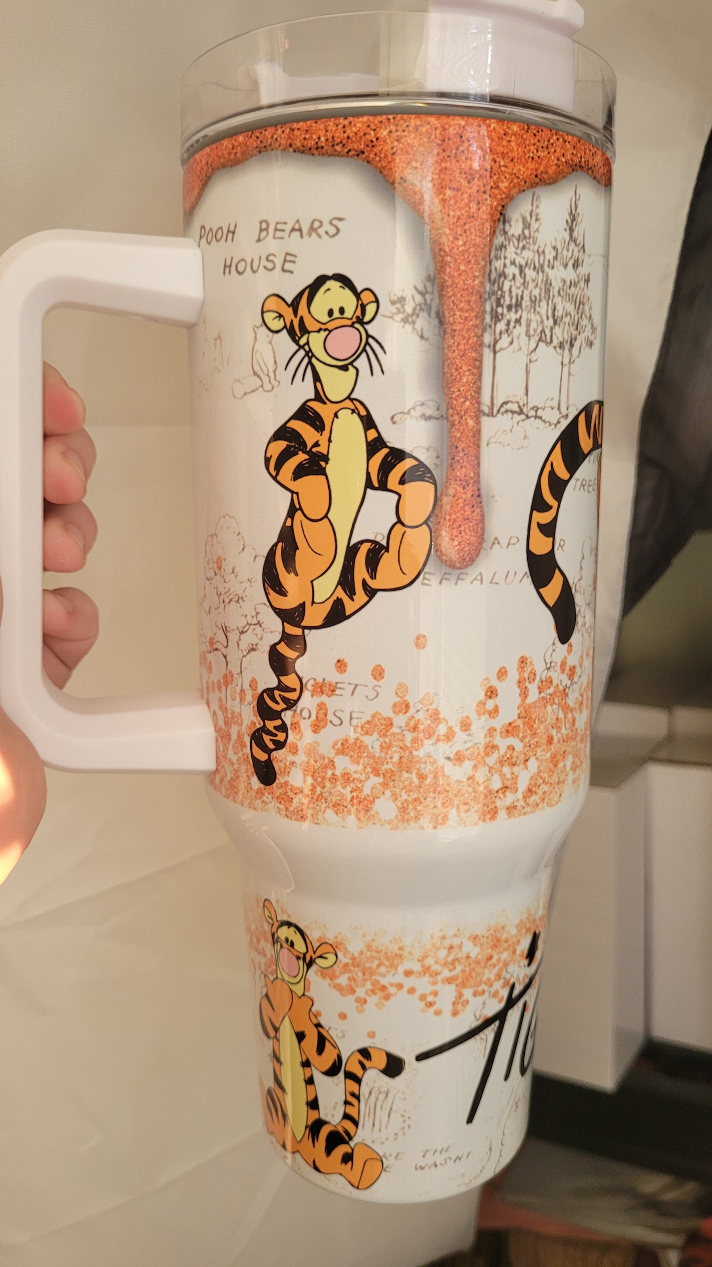 Tigger 40oz tumbler