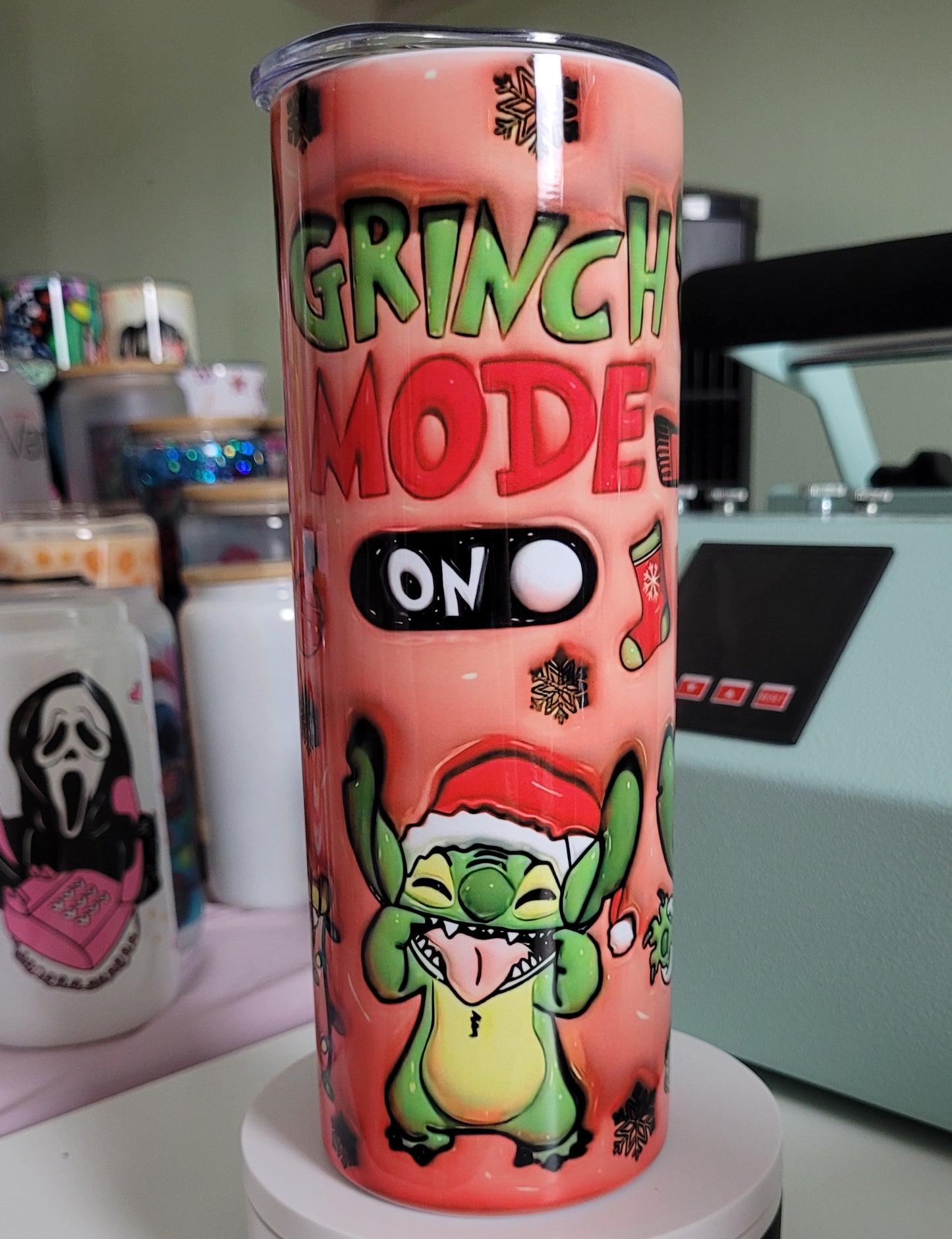 Stitch Grinch Mode On 20oz