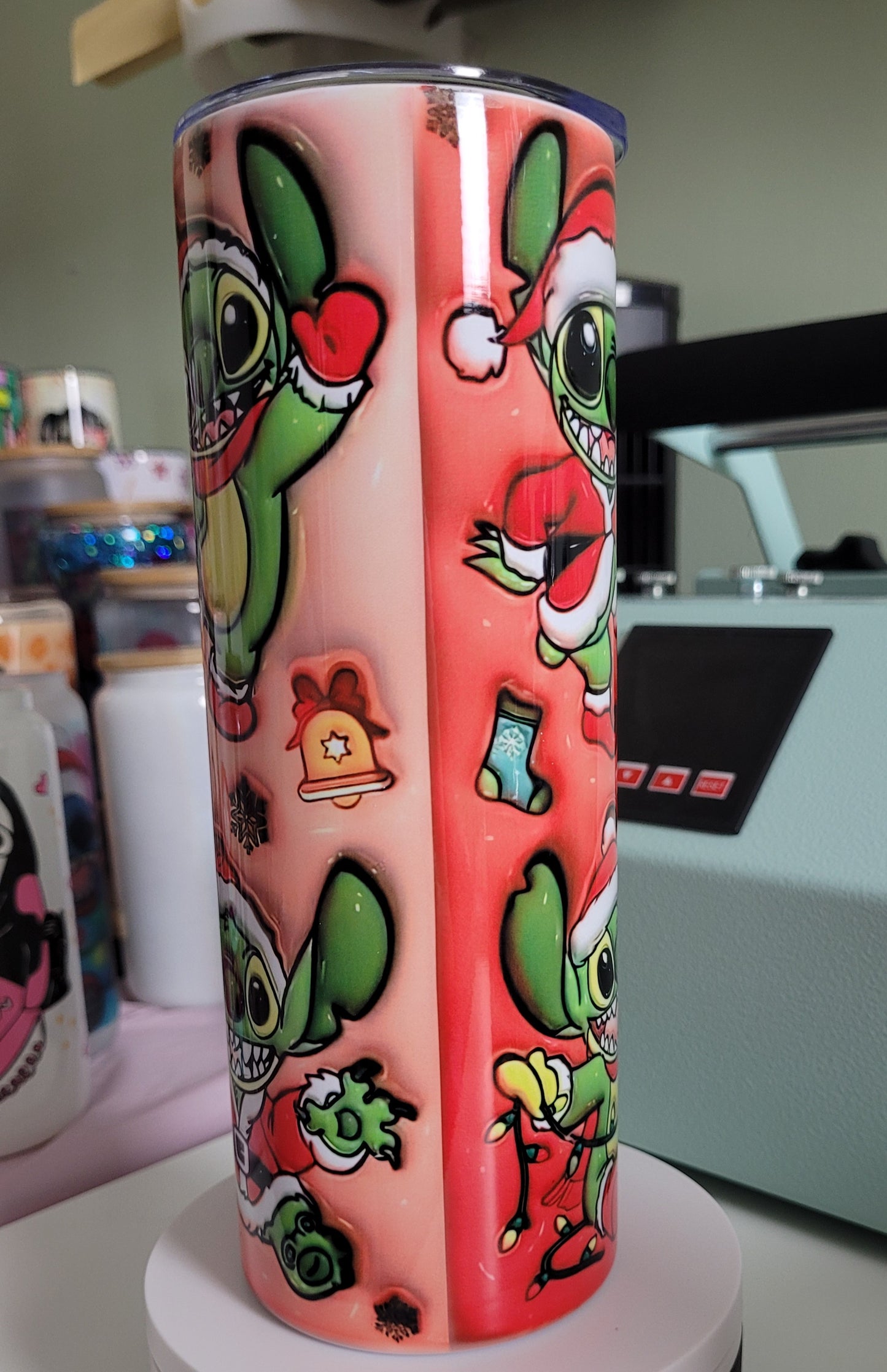 Stitch Grinch Mode On 20oz