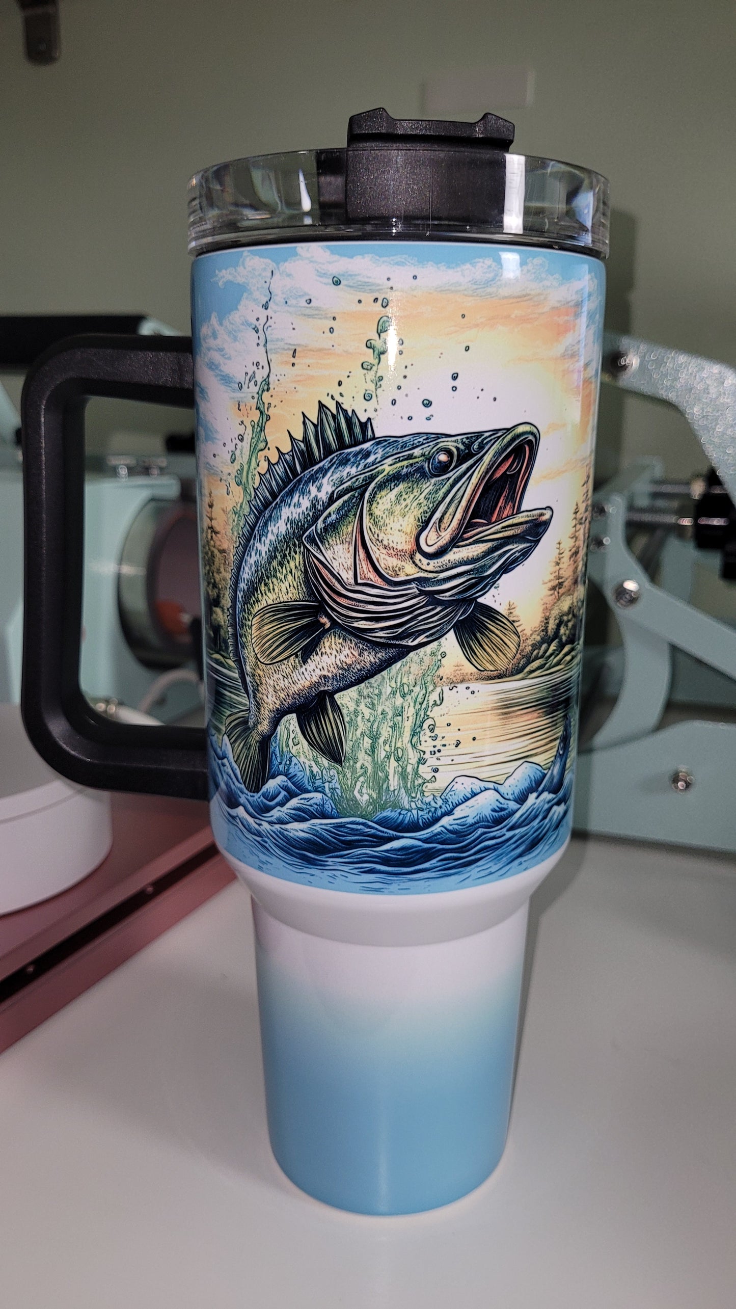 Fish 40oz tumbler