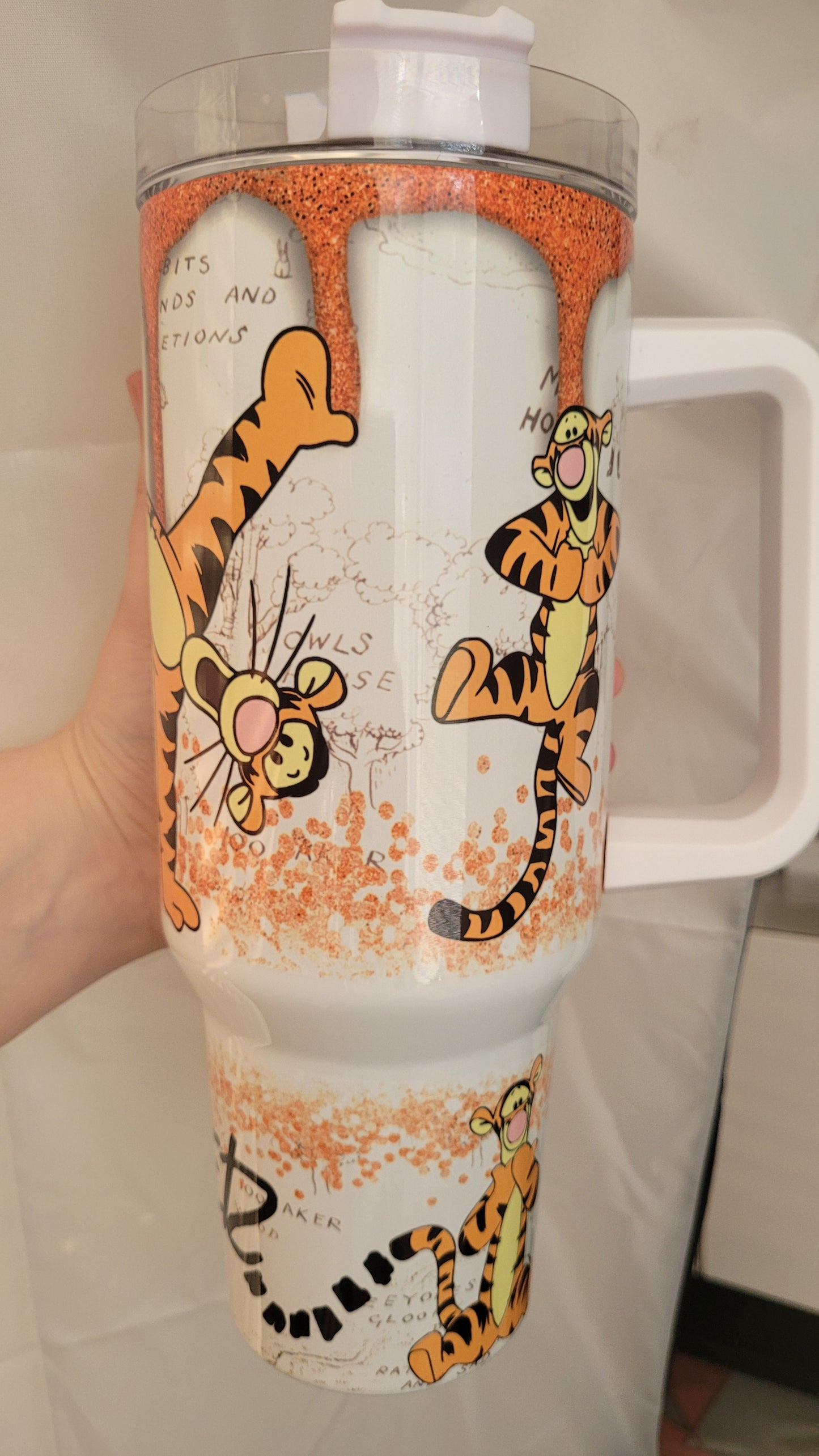 Tigger 40oz tumbler