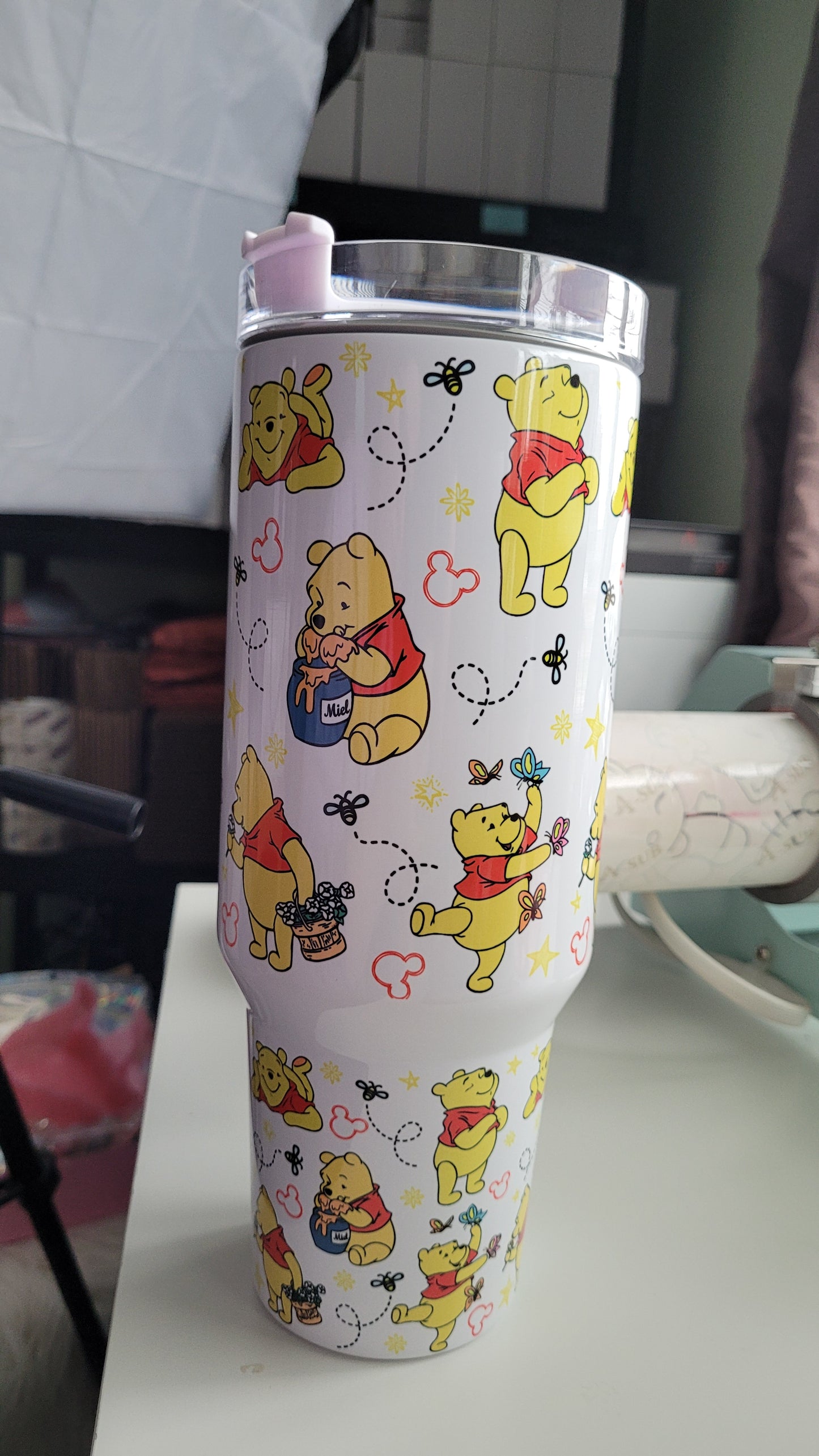 Winnie the Pooh 40oz tumbler