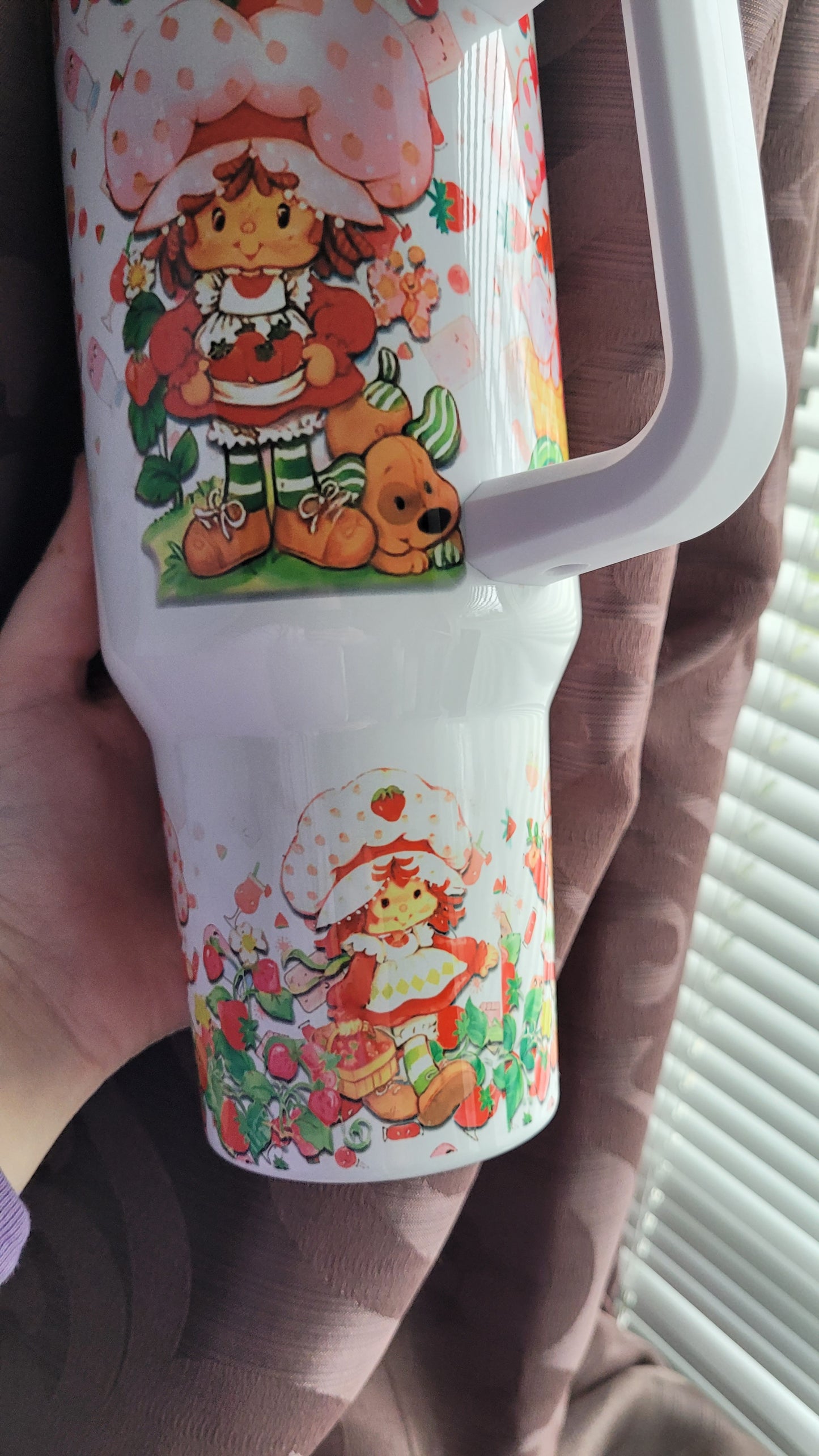 Strawberry Shortcake 80s 40oz tumbler