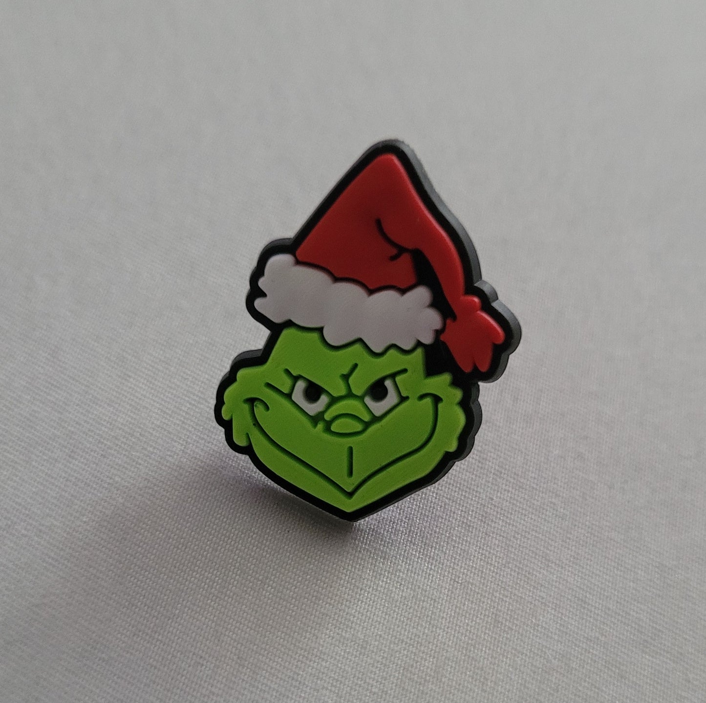 Grinch straw topper