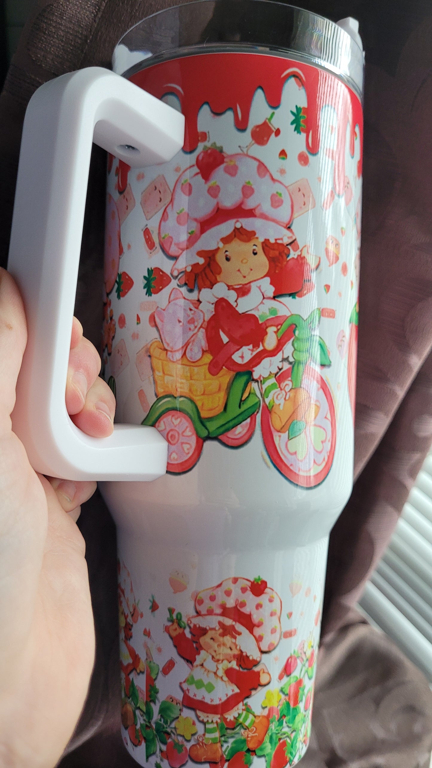 Strawberry Shortcake 80s 40oz tumbler