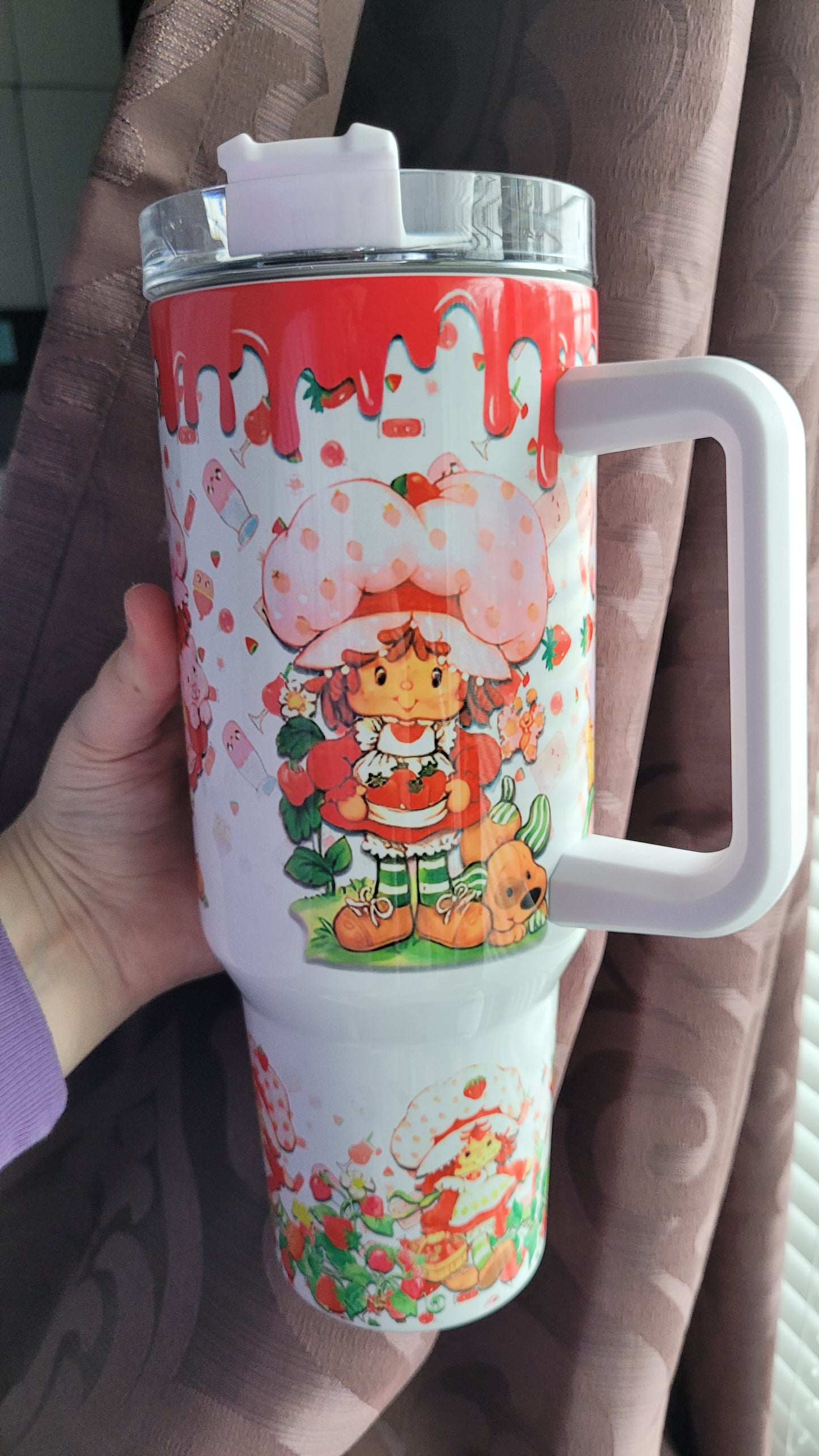 Strawberry Shortcake 80s 40oz tumbler