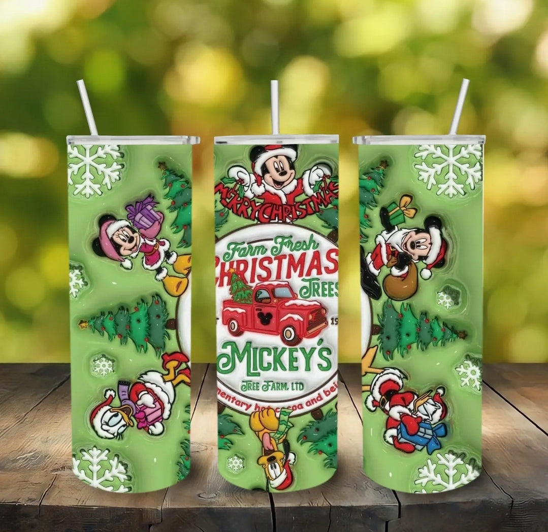 Mickey and friends Christmas 20oz