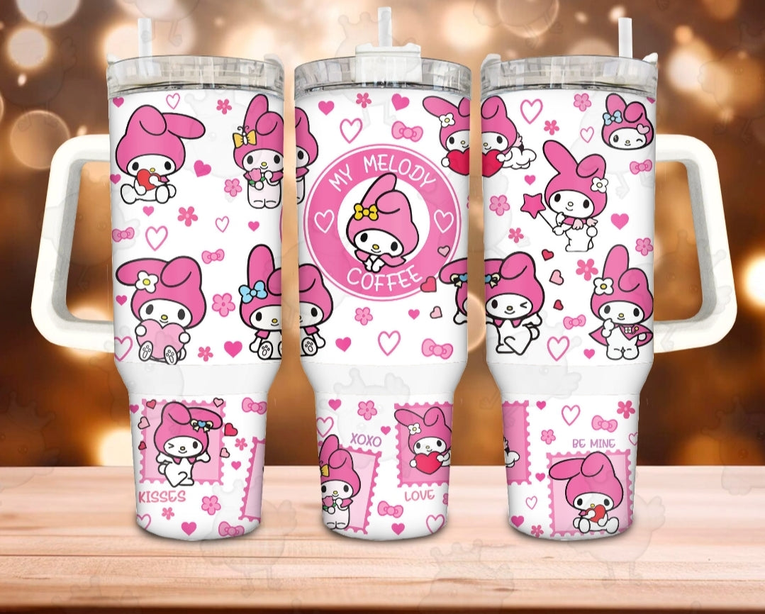 My Melody 40oz tumbler