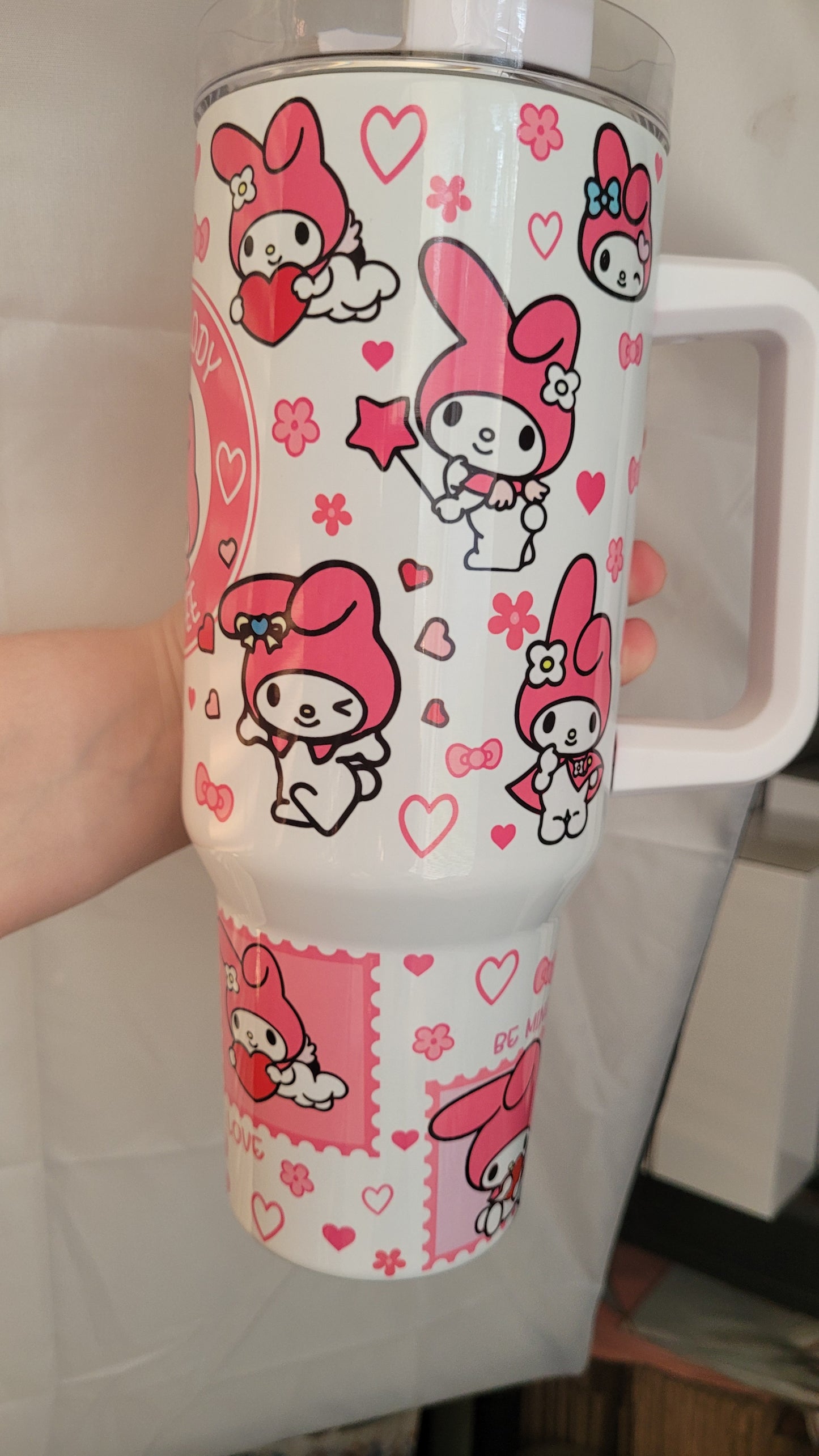 My Melody 40oz tumbler