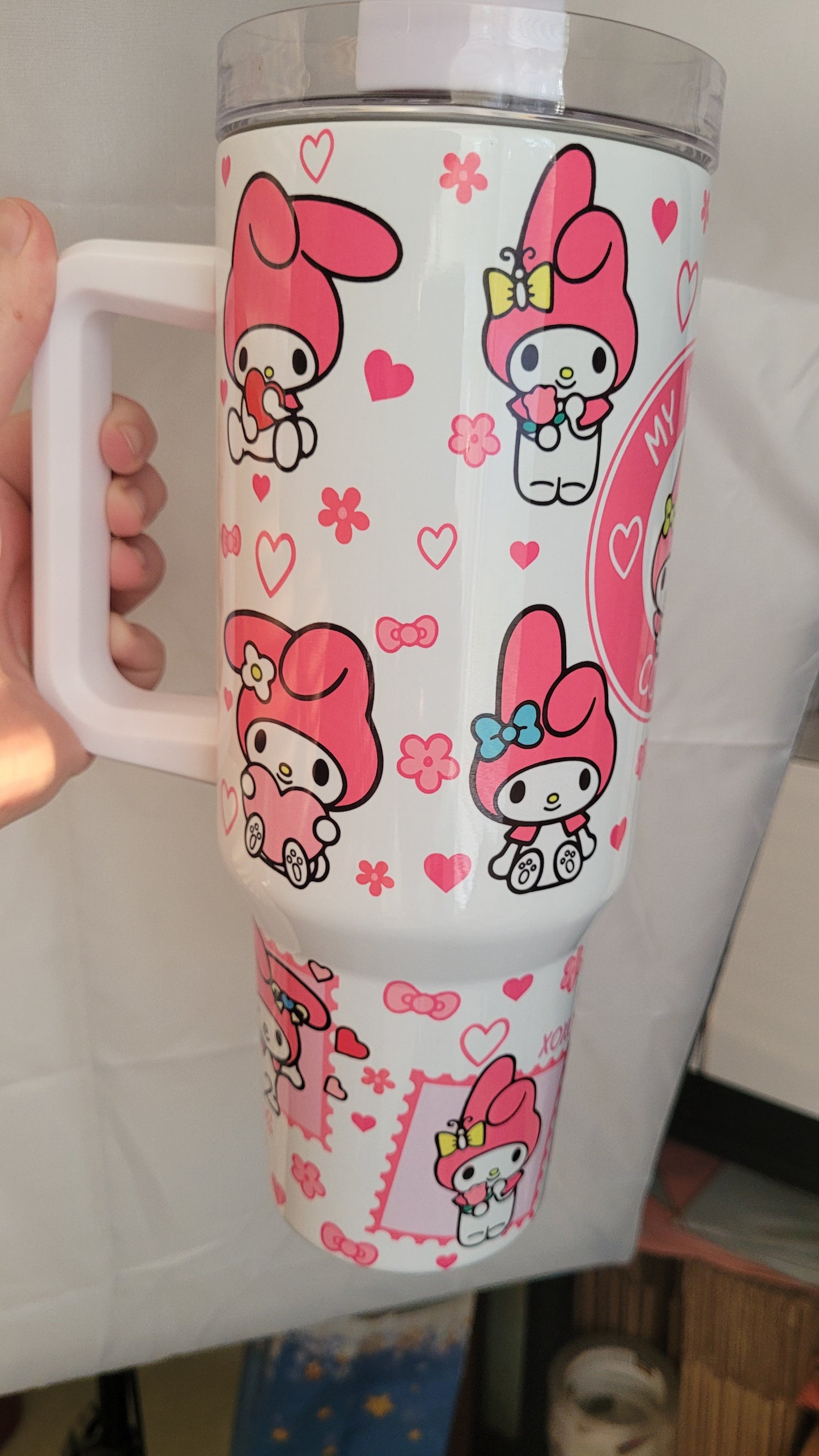 My Melody 40oz tumbler