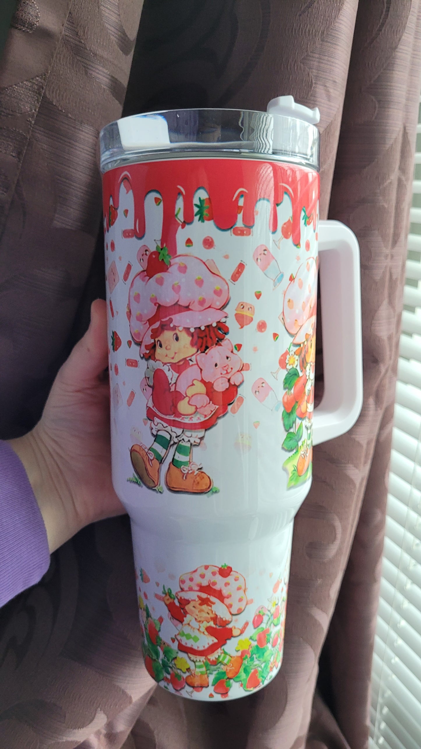 Strawberry Shortcake 80s 40oz tumbler