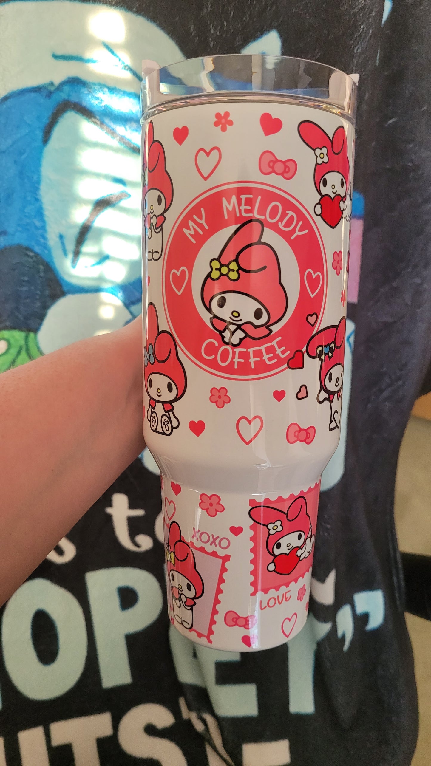 My Melody 40oz tumbler