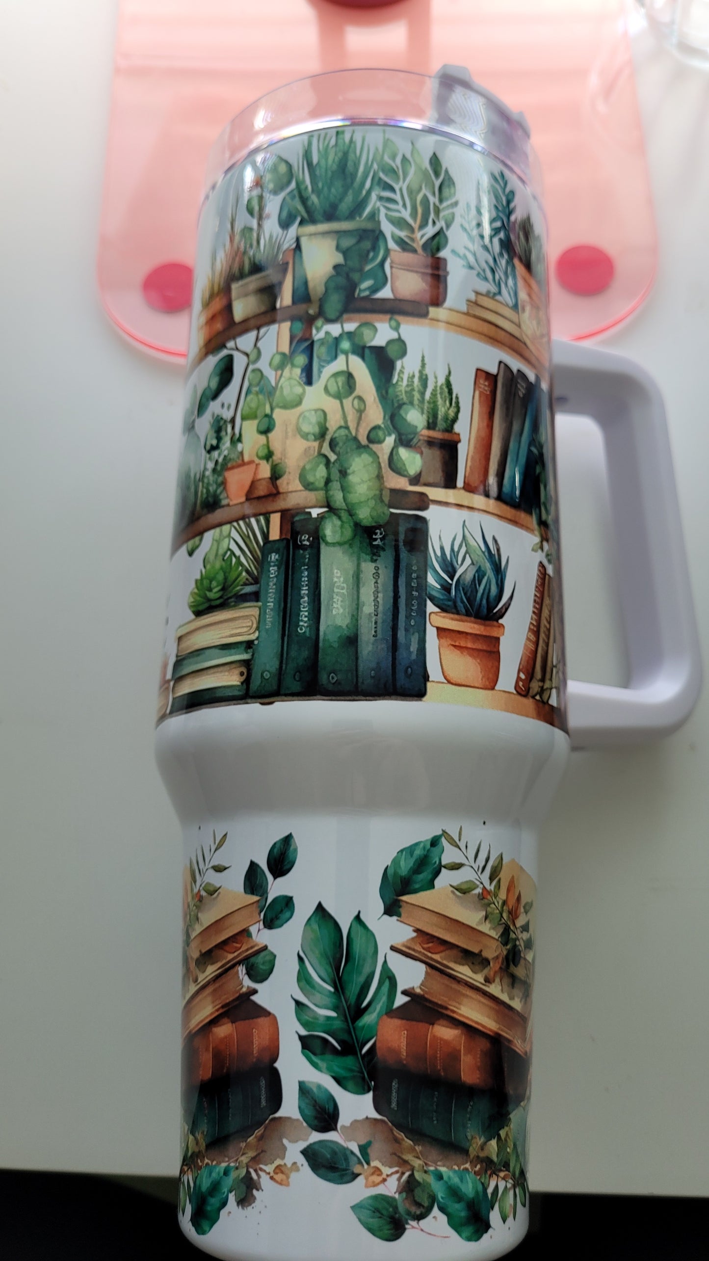 Books and plants 40oz tumbler