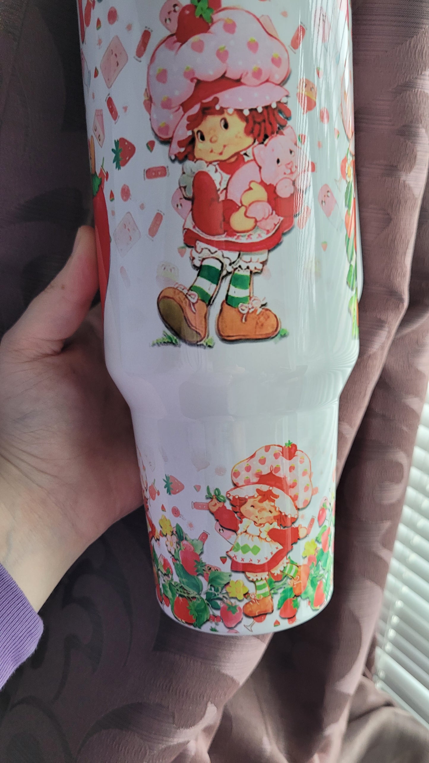 Strawberry Shortcake 80s 40oz tumbler